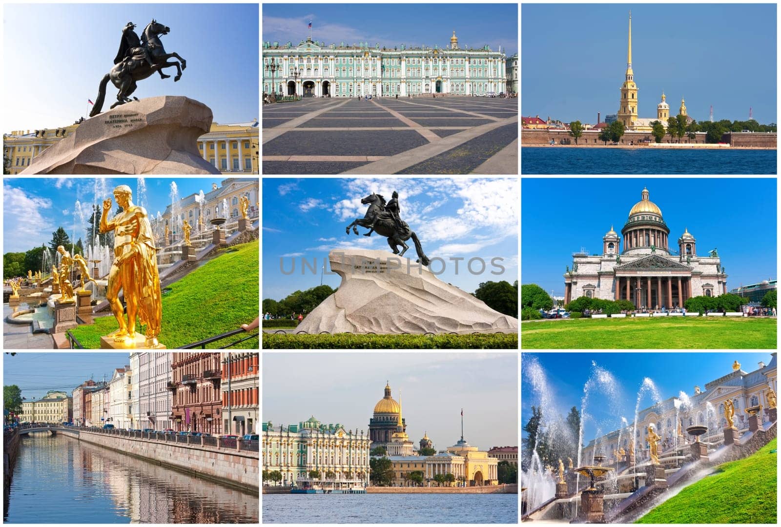 Collection of beautiful photos in Saint Petersburg, Russia