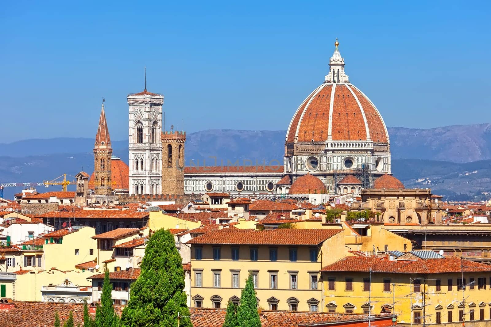 Famous Florence Cathedral -  Basilica di Santa Maria del Fiore, Italy