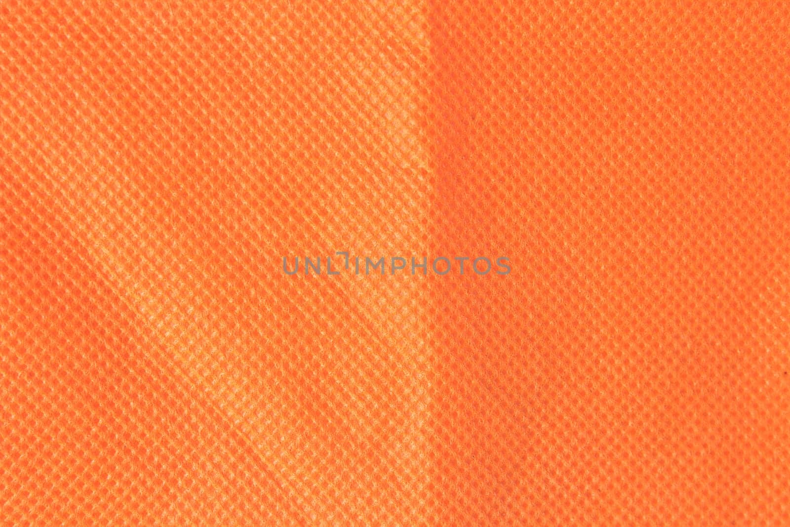 Fabric texture background, orange color