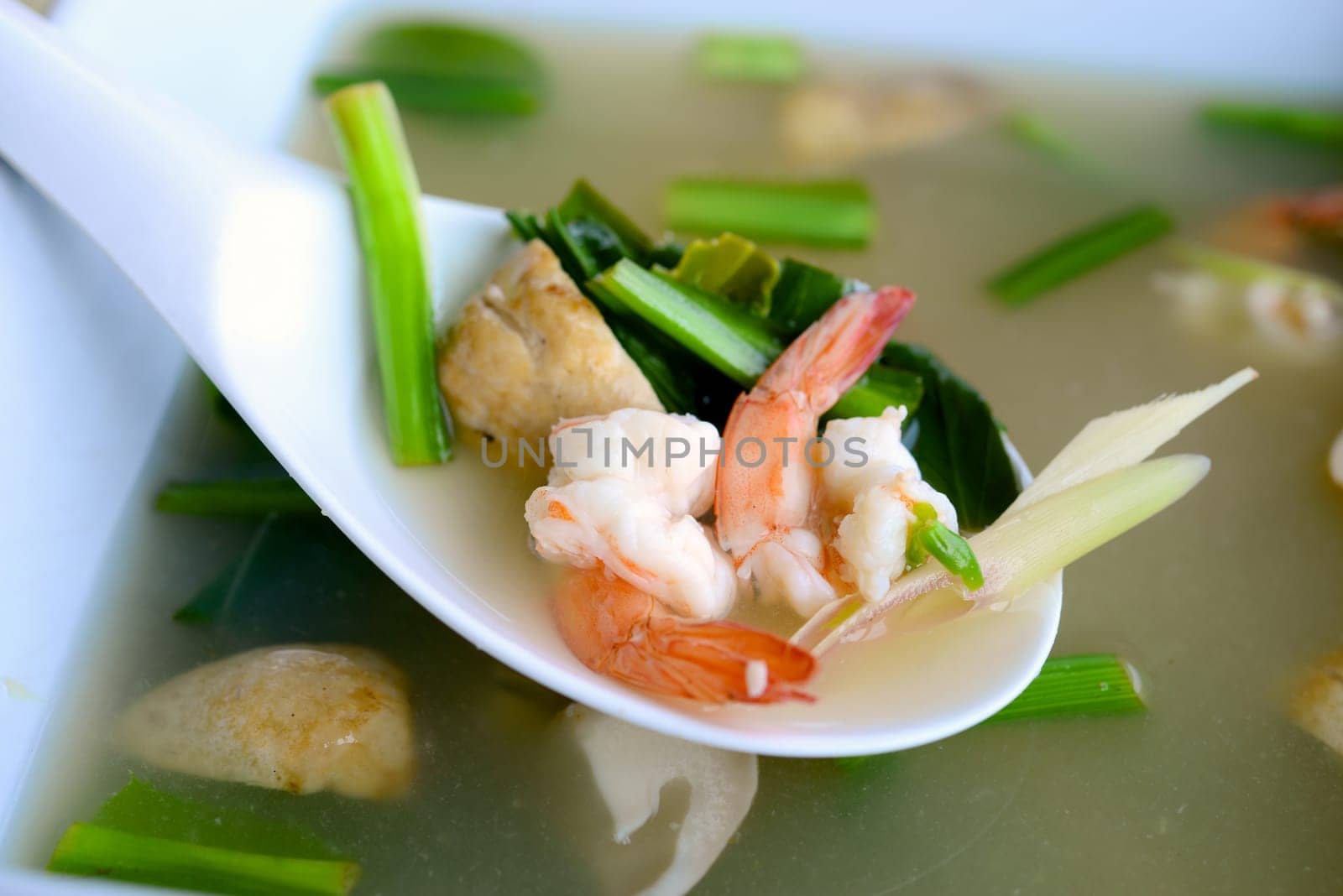 Ingredients for Thai soup