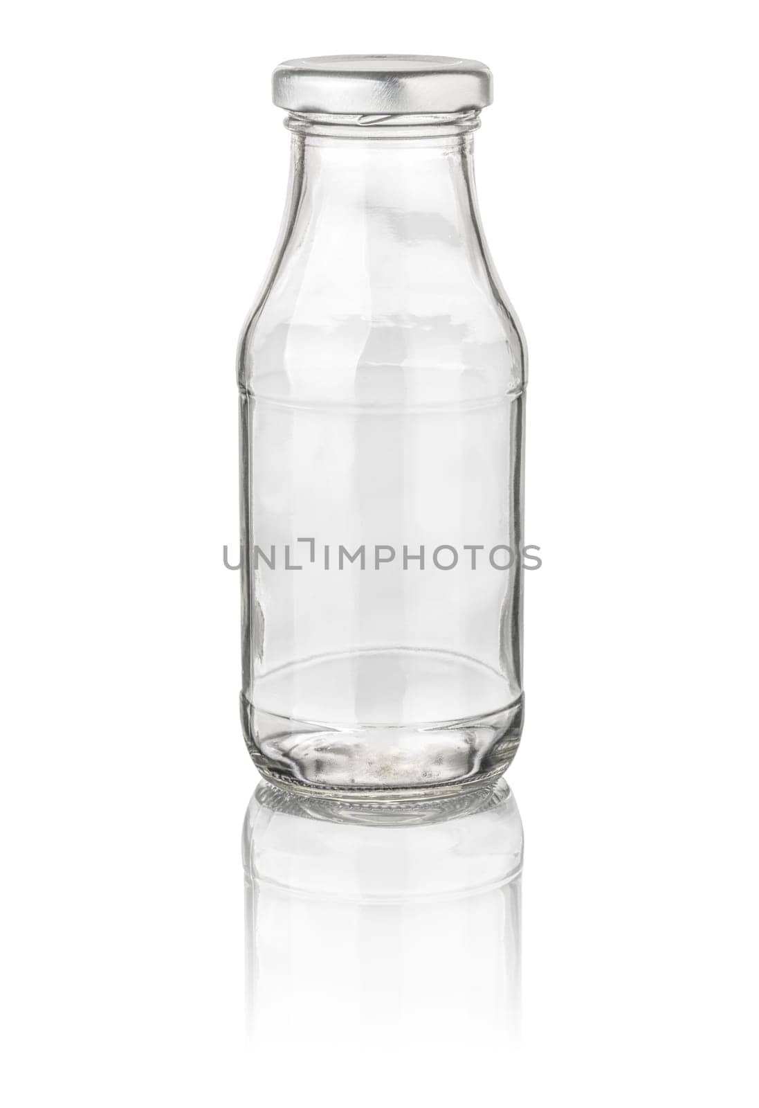 small exempted milk bottle