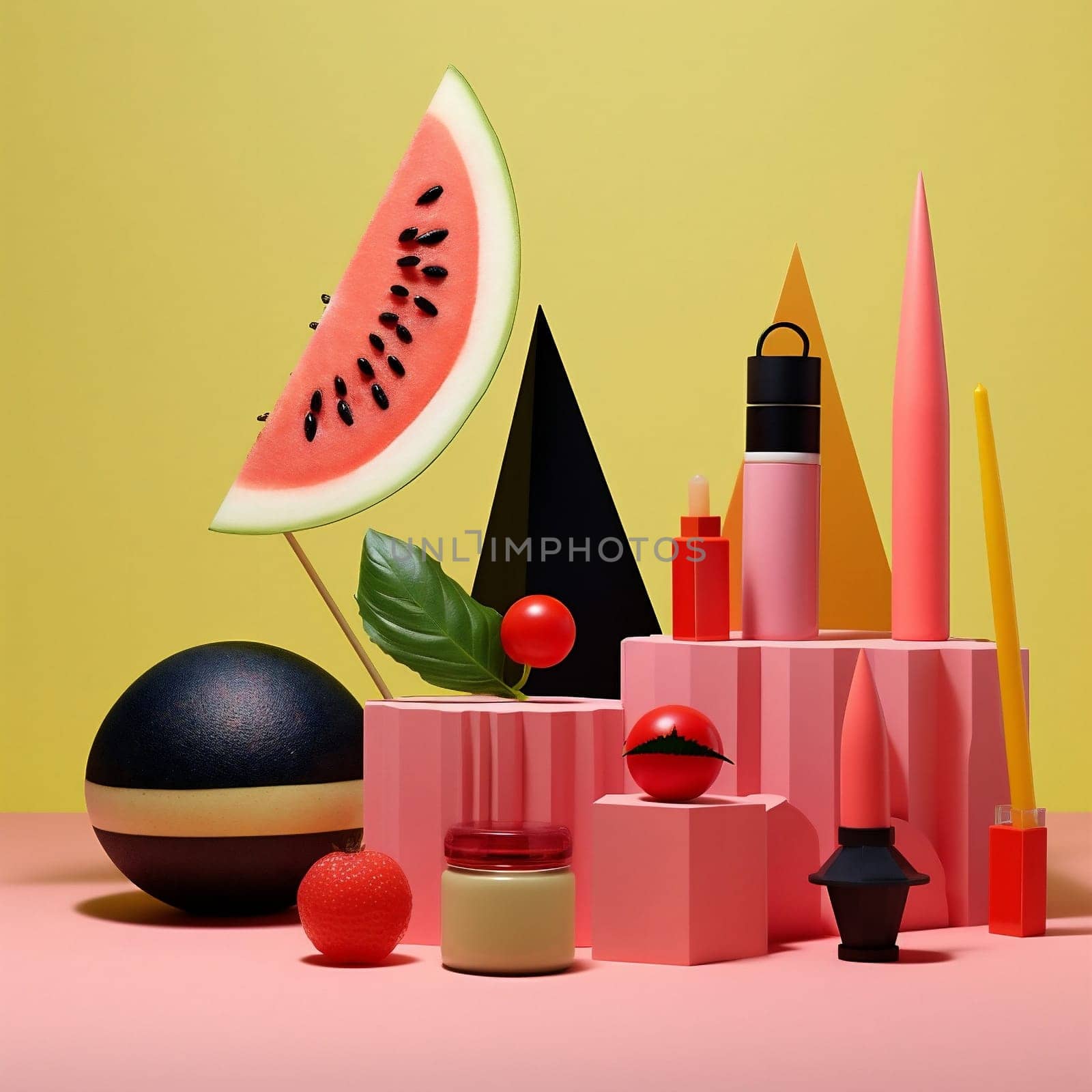 Top exotic lay food view pattern organic composition fresh papaya tasty fruits background sweet tropical creative concept summer juicy yellow diet healthy