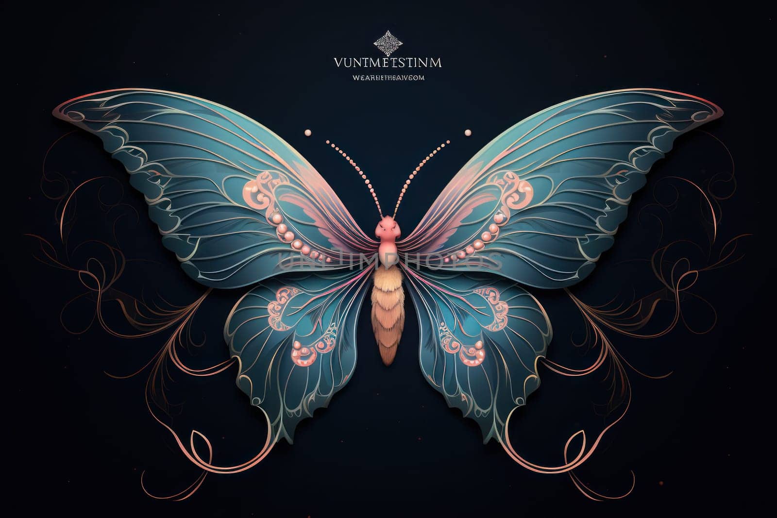 A captivating portrayal of celestial moth guardians, their ethereal presence warding off malevolent spirits with a soft, lunar glow.
