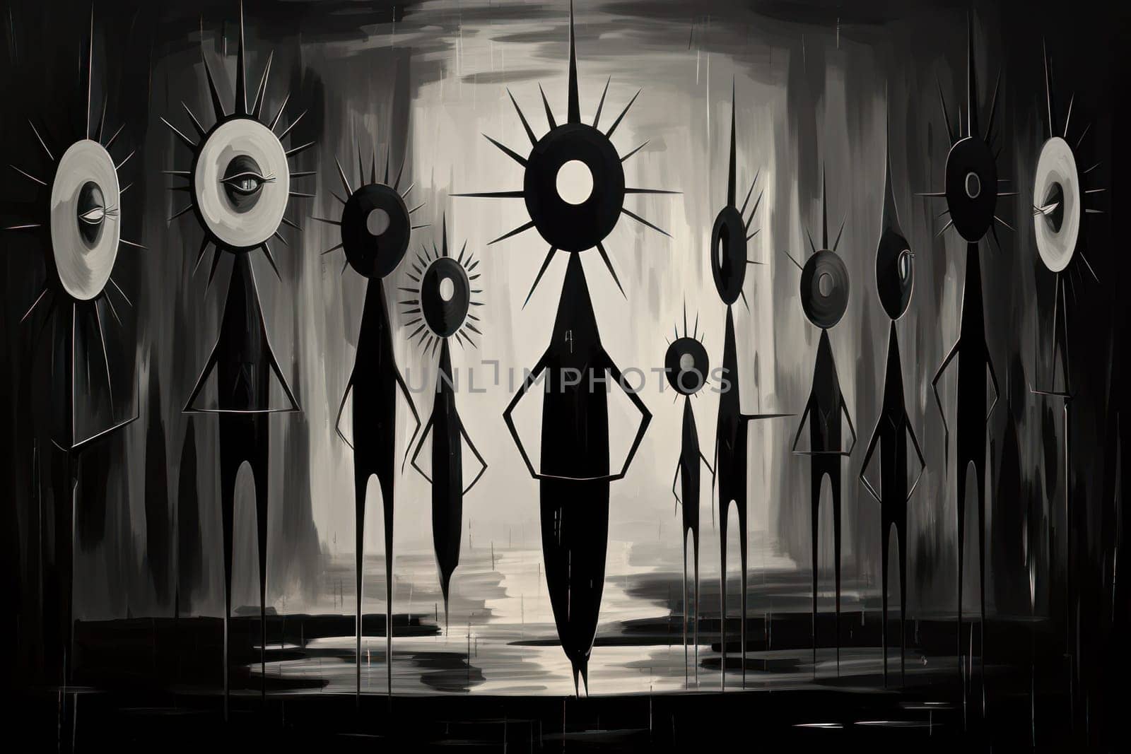 A mesmerizing portrayal of enchanted shadow mirrors, each reflecting tantalizing glimpses of parallel realms and alternate versions of oneself.