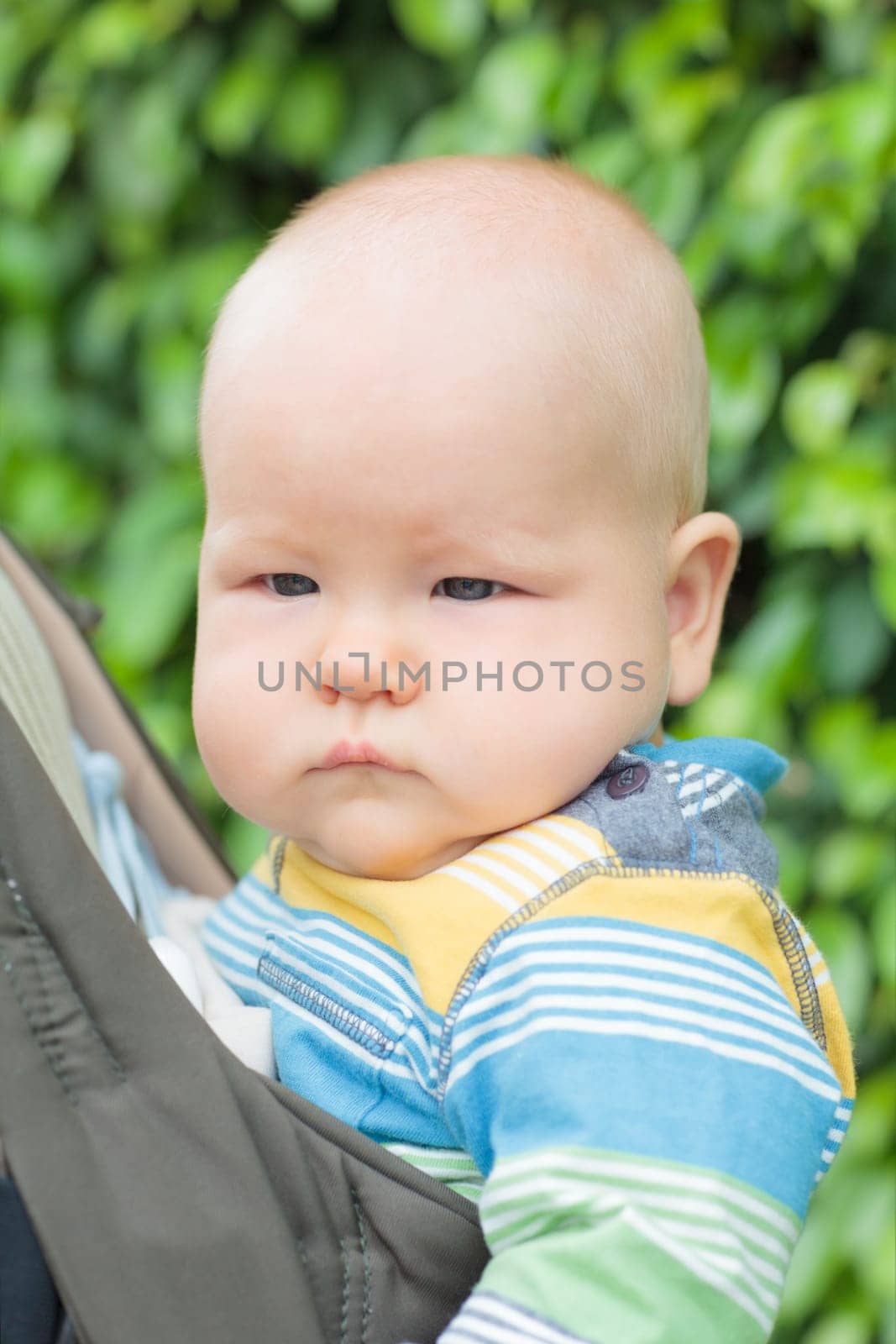 Portrait of an adorable baby