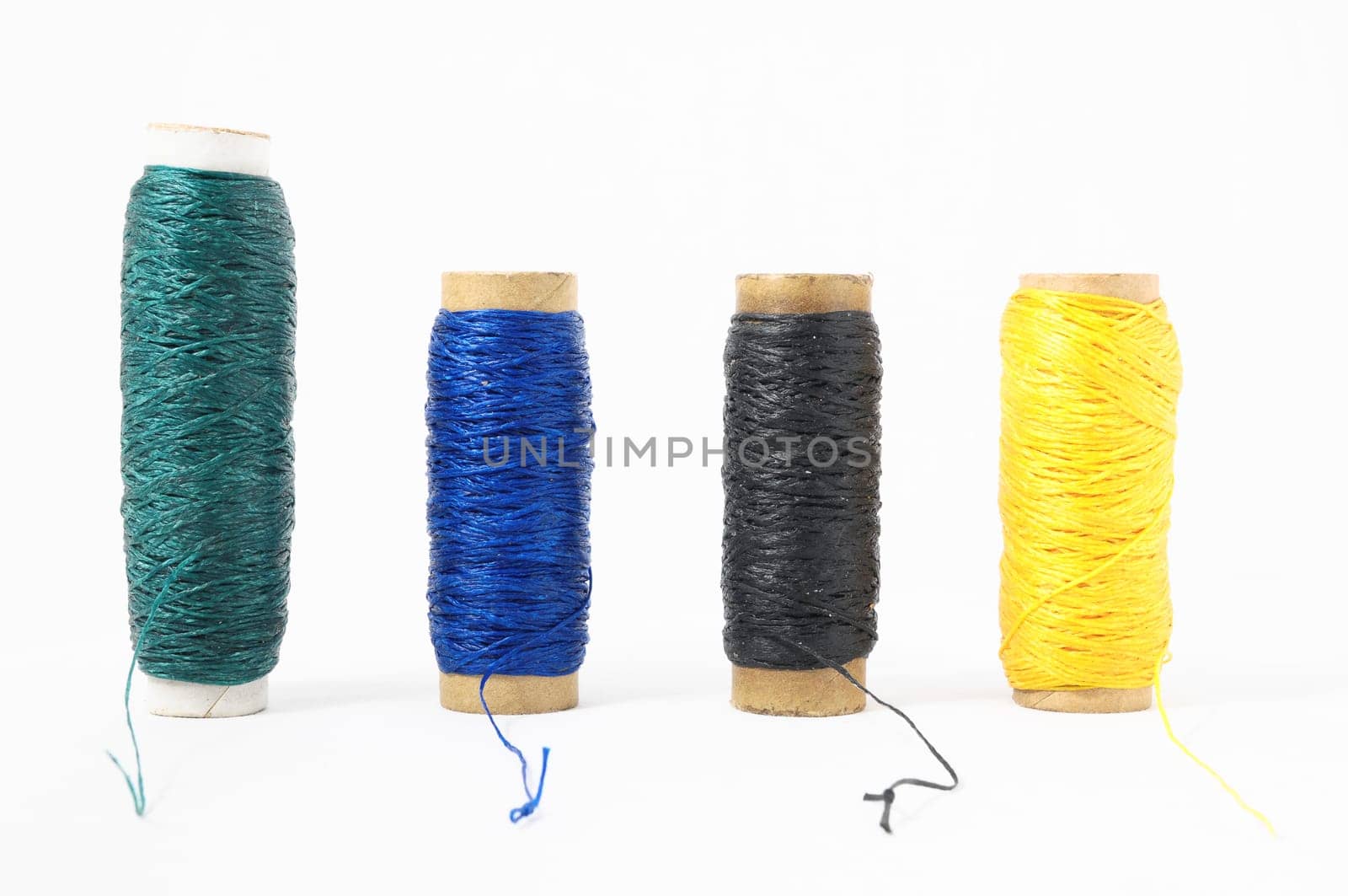 Roll of Twine isolated on a White Background