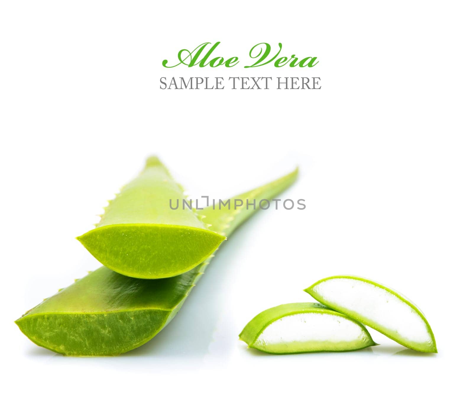 Woman's hand dropping a drop from a leaf of aloe vera in a bottle