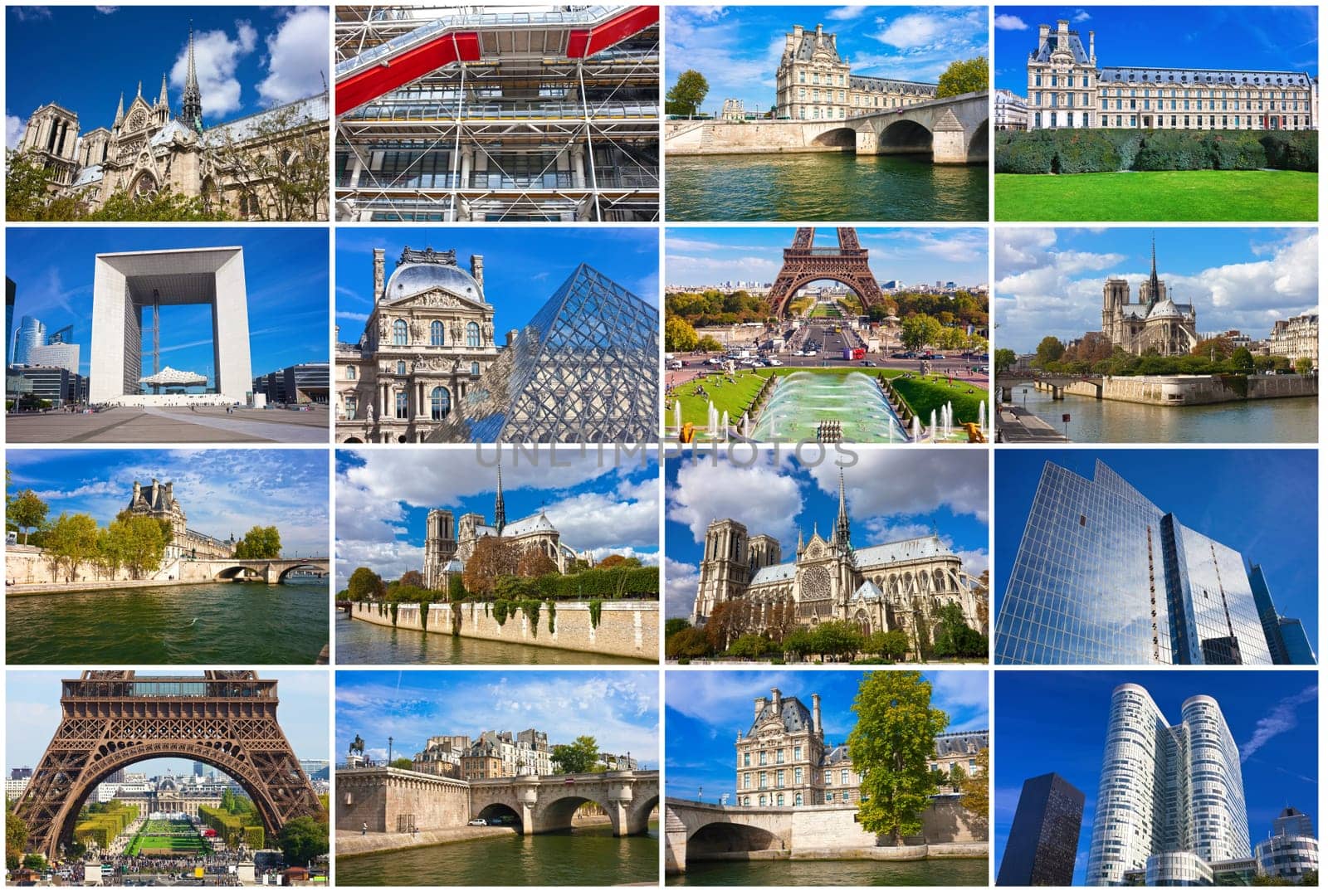 Collection of beautiful photos in Paris, France