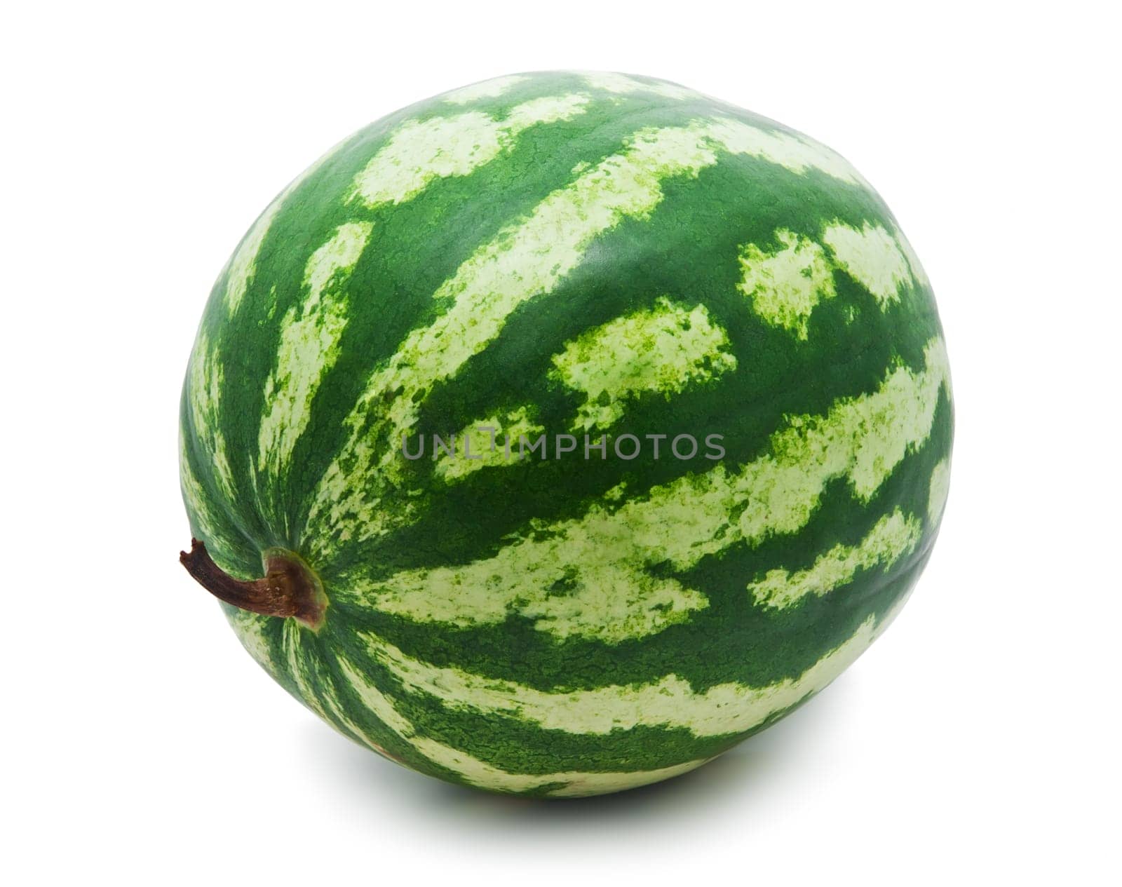Fresh juicy watermelon isolated on white background