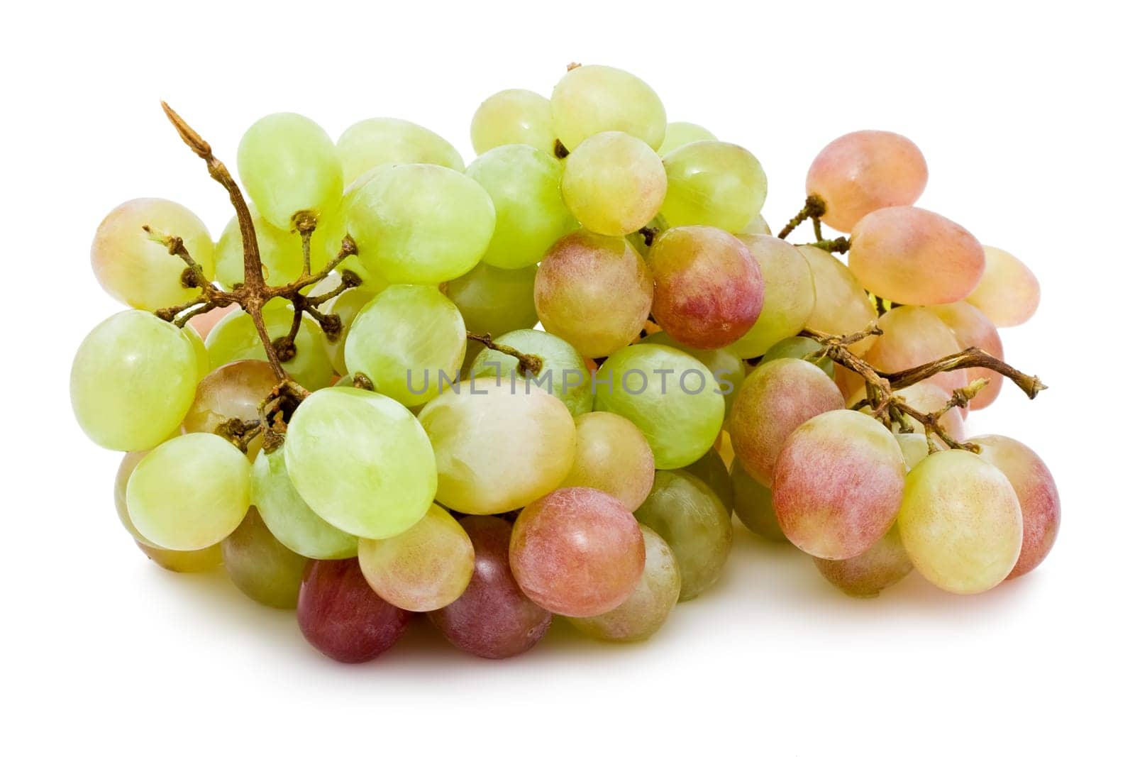 Grapes isolated on white background