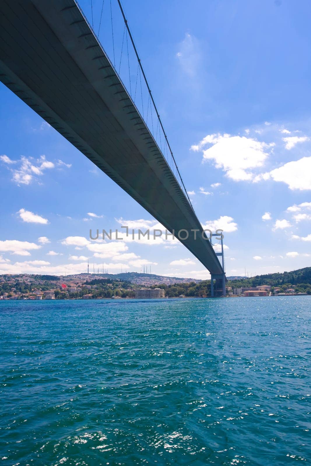 Bosphorus Bridge connecting Asia and Europe, Istanbul