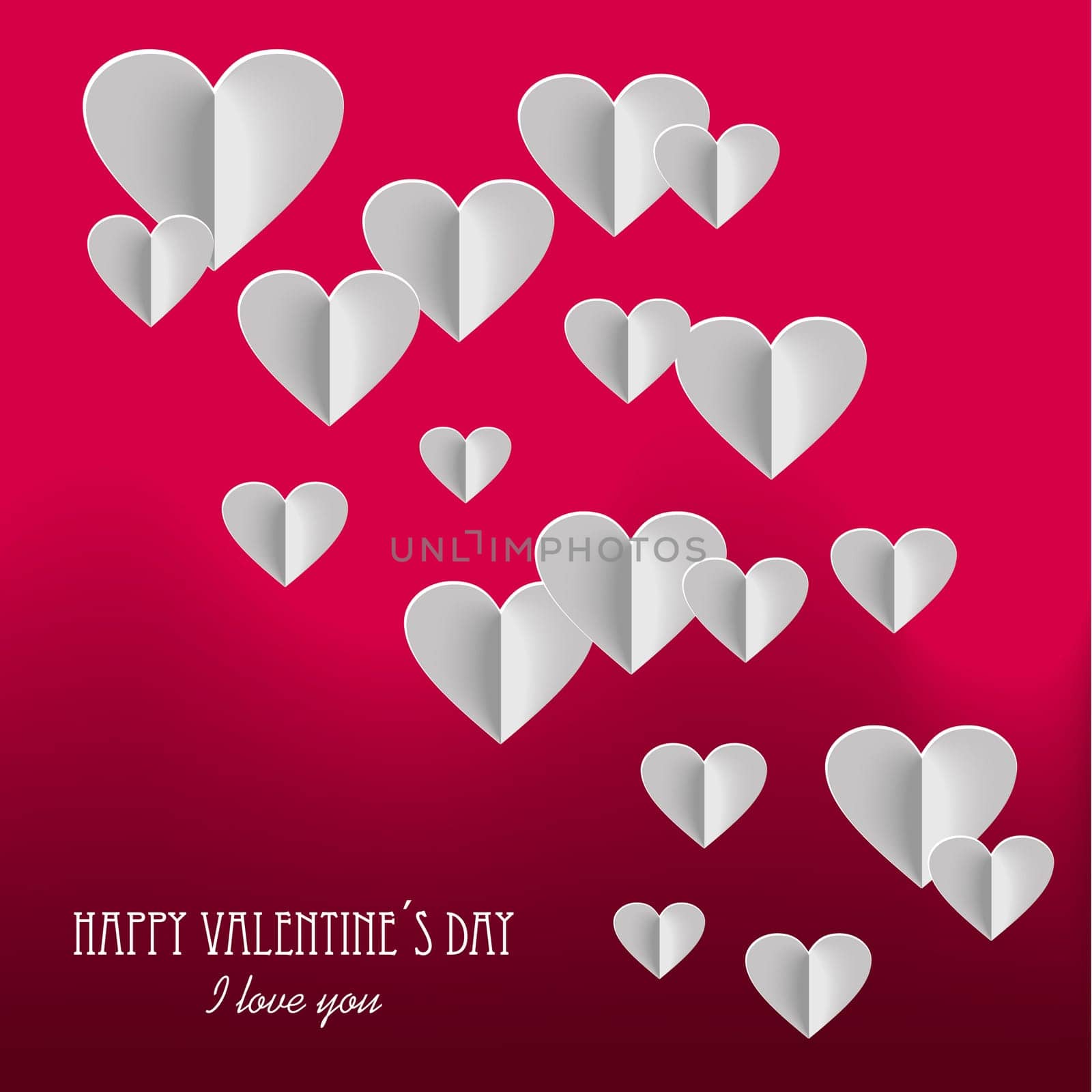 Scrap booking Valentines day heart love element background. EPS10 vector file organized in layers for easy editing.
