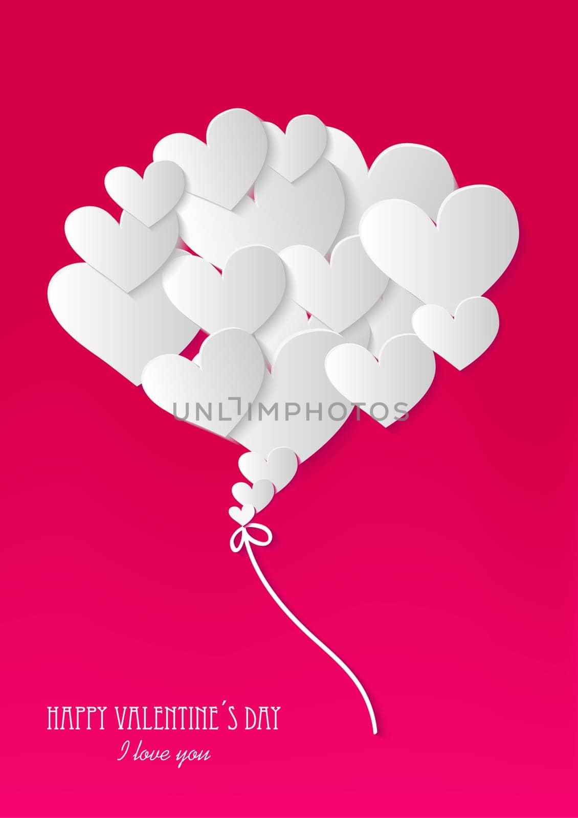 Scrap booking Valentines day heart love element background. EPS10 vector file organized in layers for easy editing.