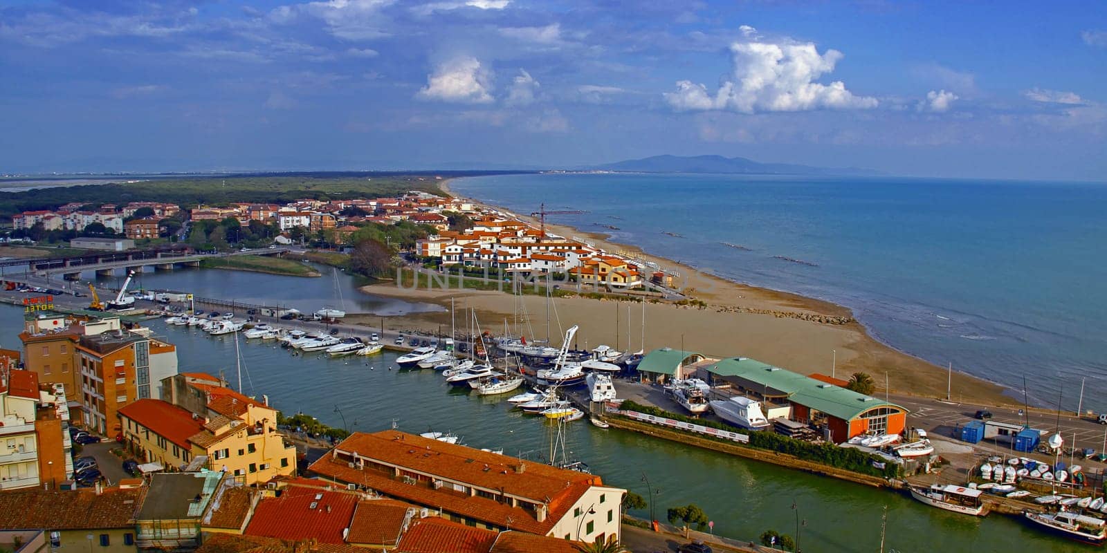The port of Castiglione della Pescaia
