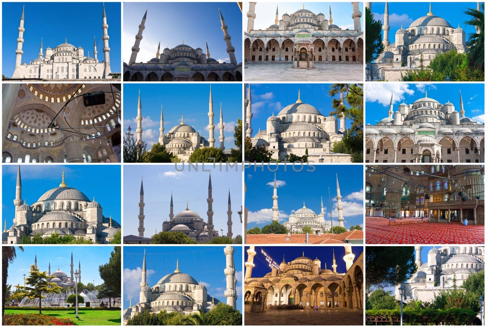 Sultan Ahmed Blue Mosque in Istanbul, Turkey