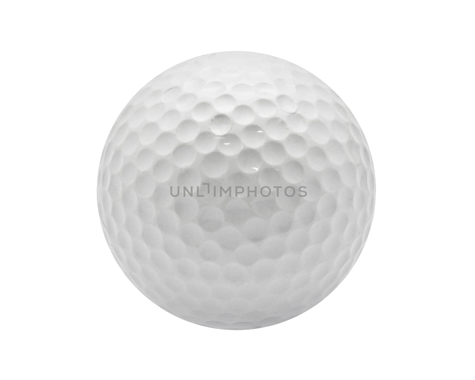 Nice Golf ball isolated on white background