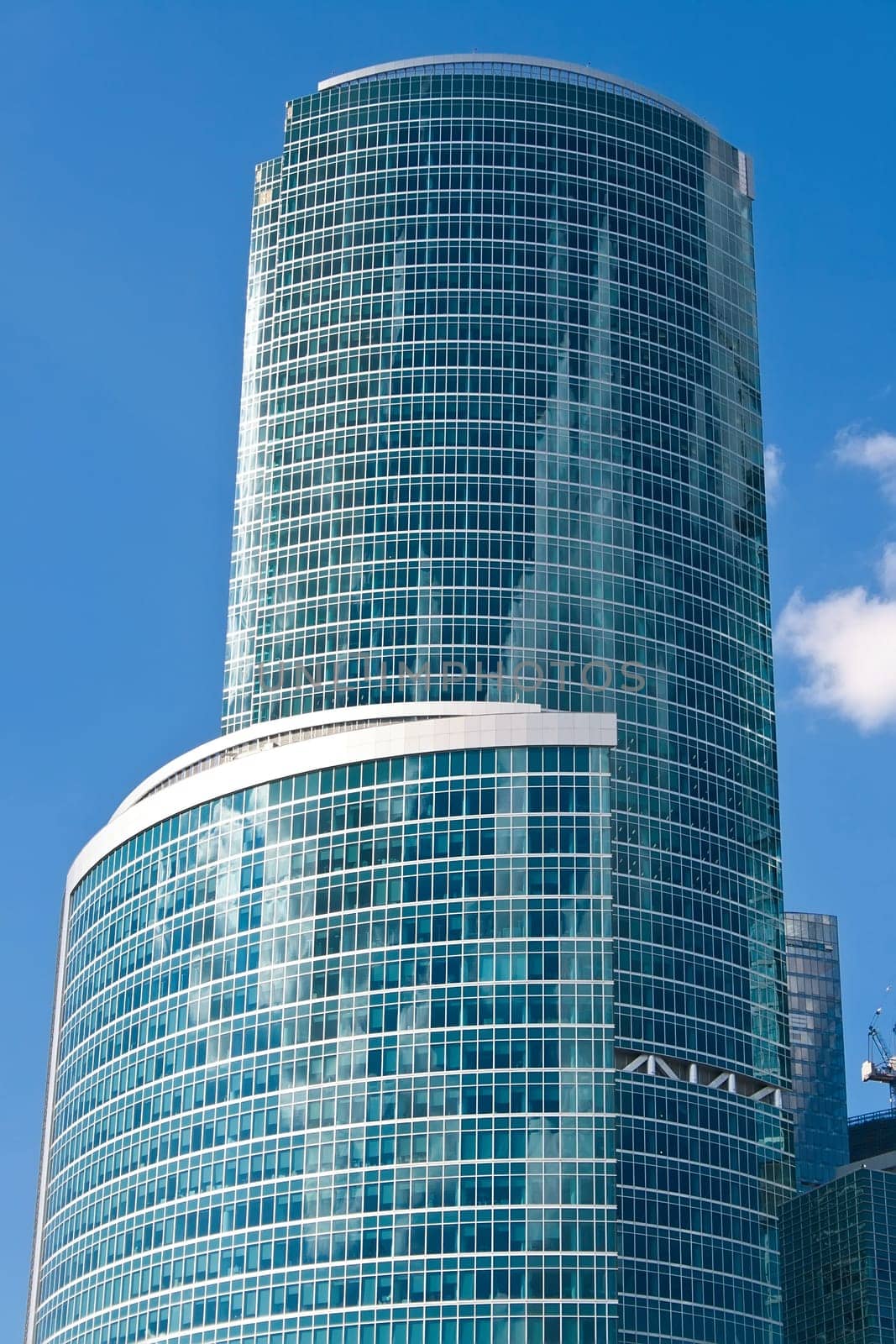 Modern scyscrapers of Moscow city business center