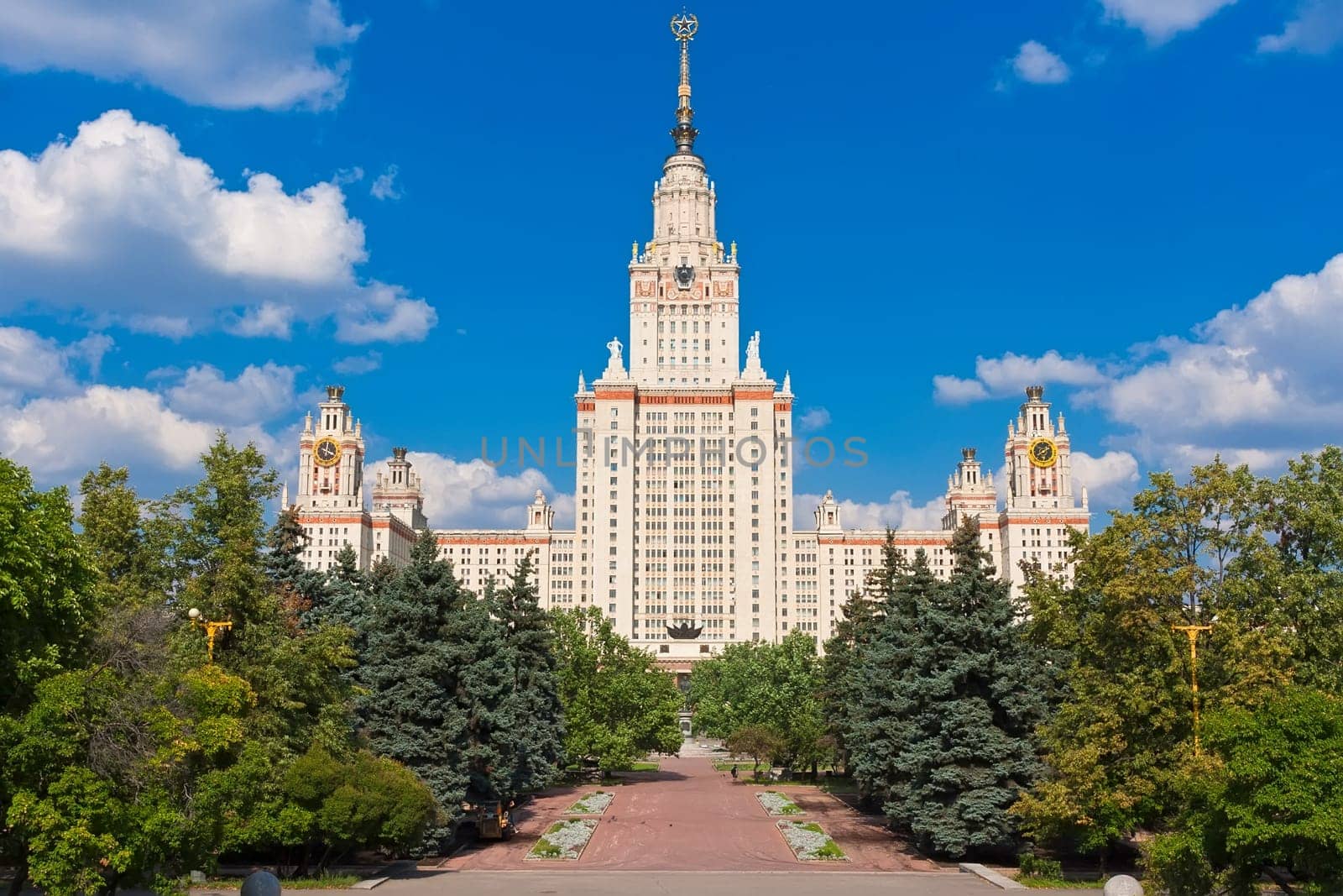 Main Building of Lomonosov Moscow State University,  Russia