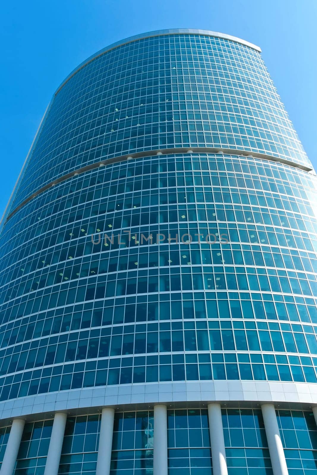 Modern scyscrapers of Moscow city business center