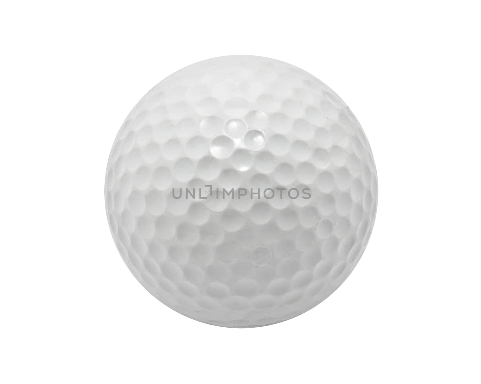 Nice Golf ball isolated on white background