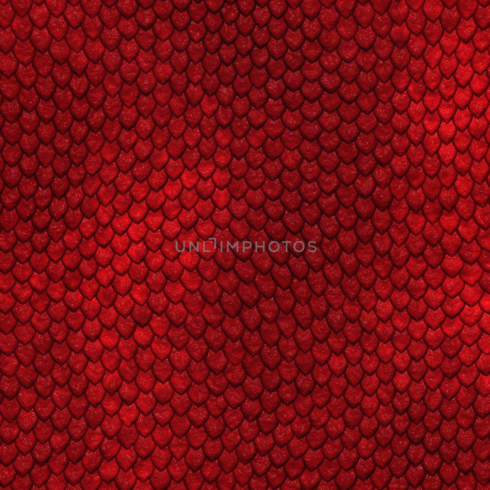 Seamless dragon scale pattern