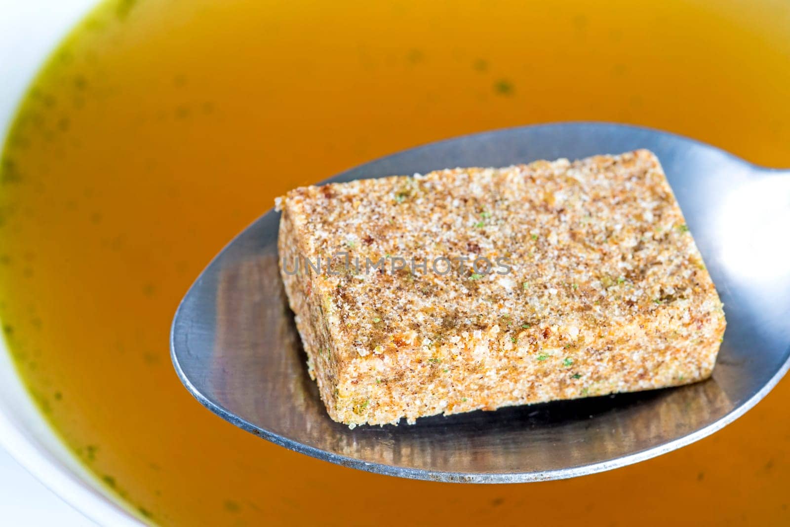 Meat stock cubes
