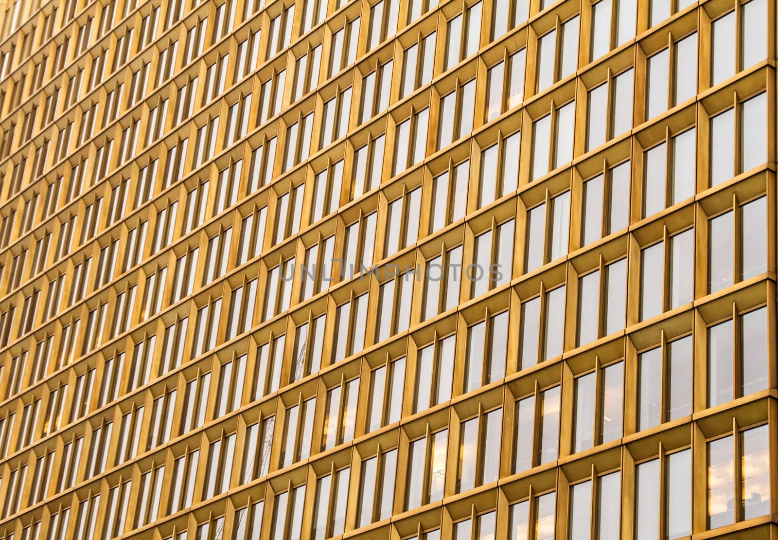 Office building background in Berlin, capital city of Germany .