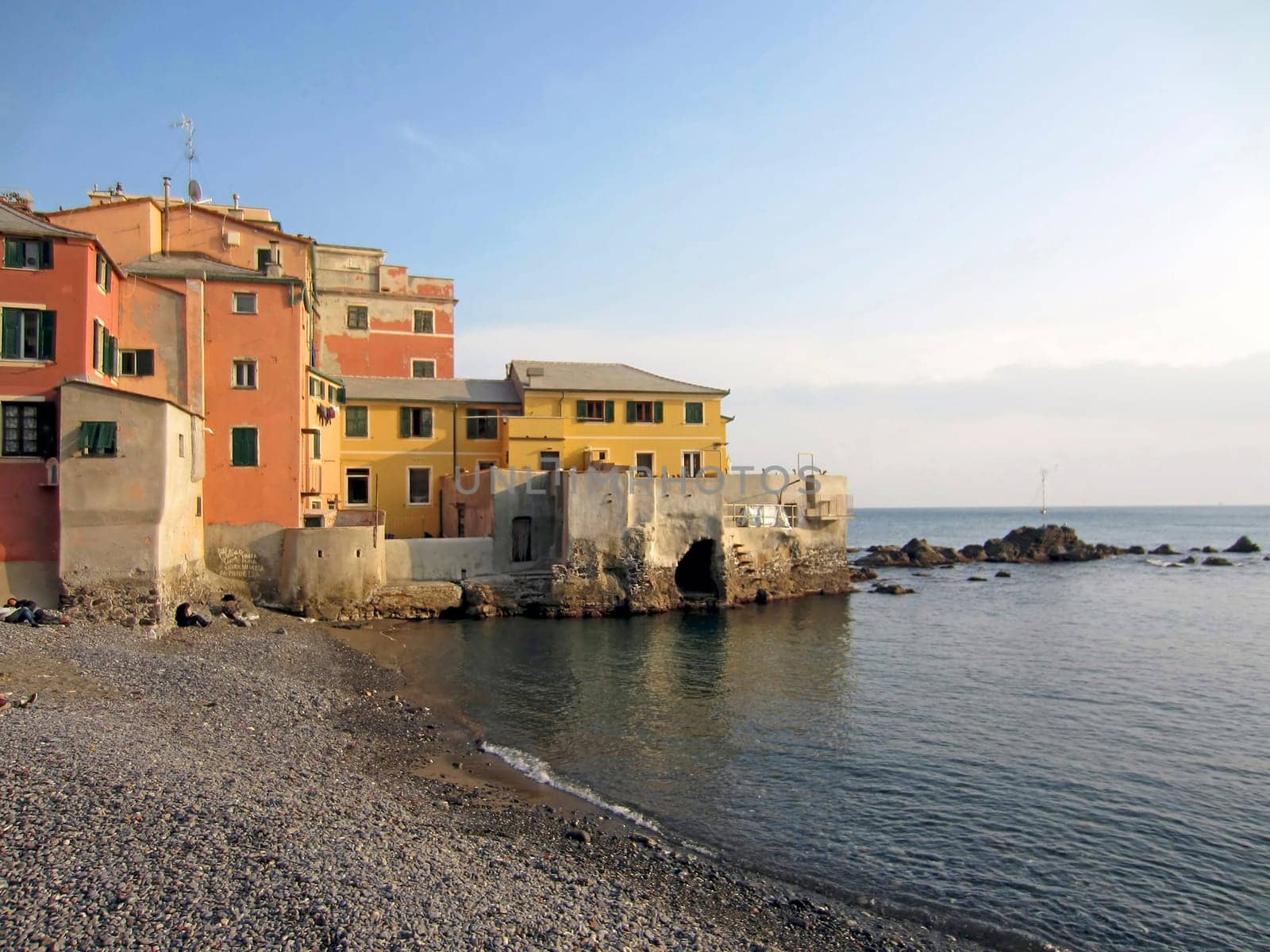 Boccadasse in Genova, Italy