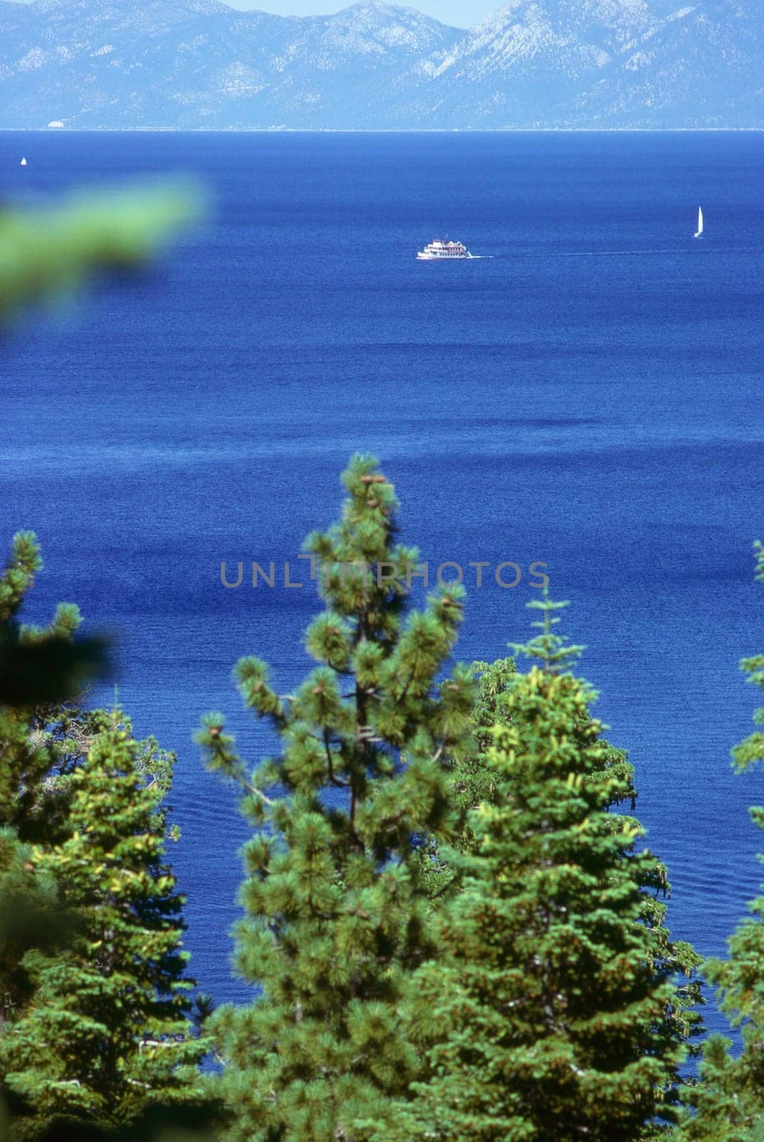 Ferry Boat on Lake Tahoe, California