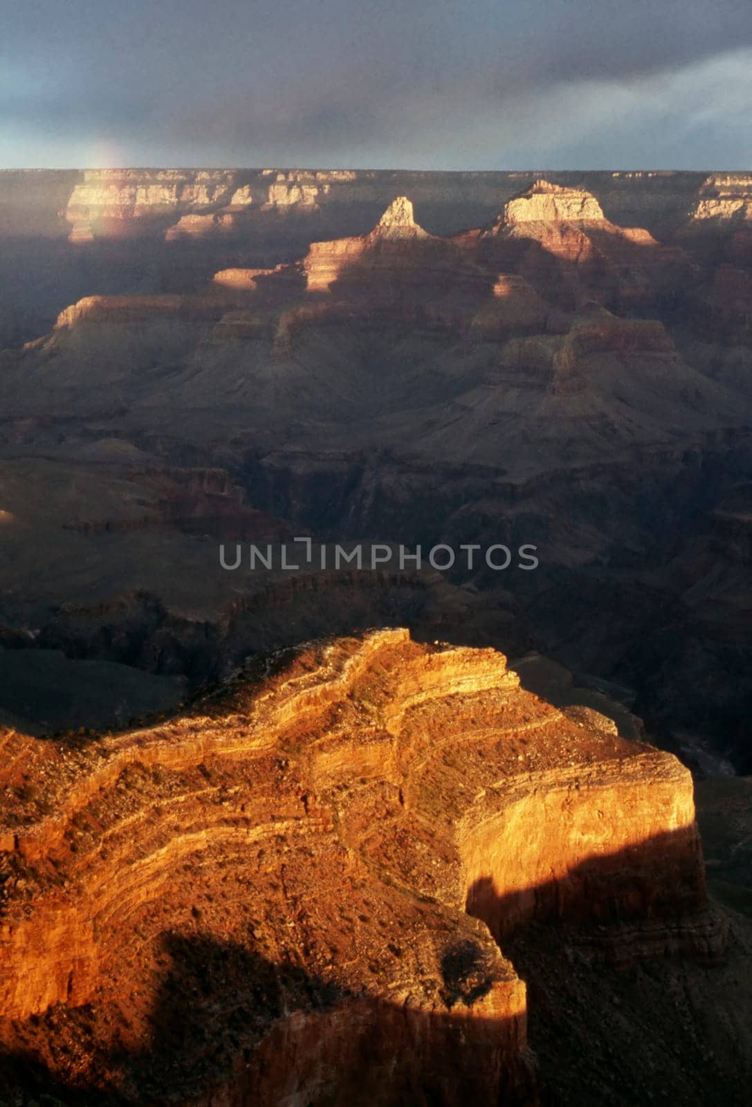 Sunset at Grand Canyon in Arizona
