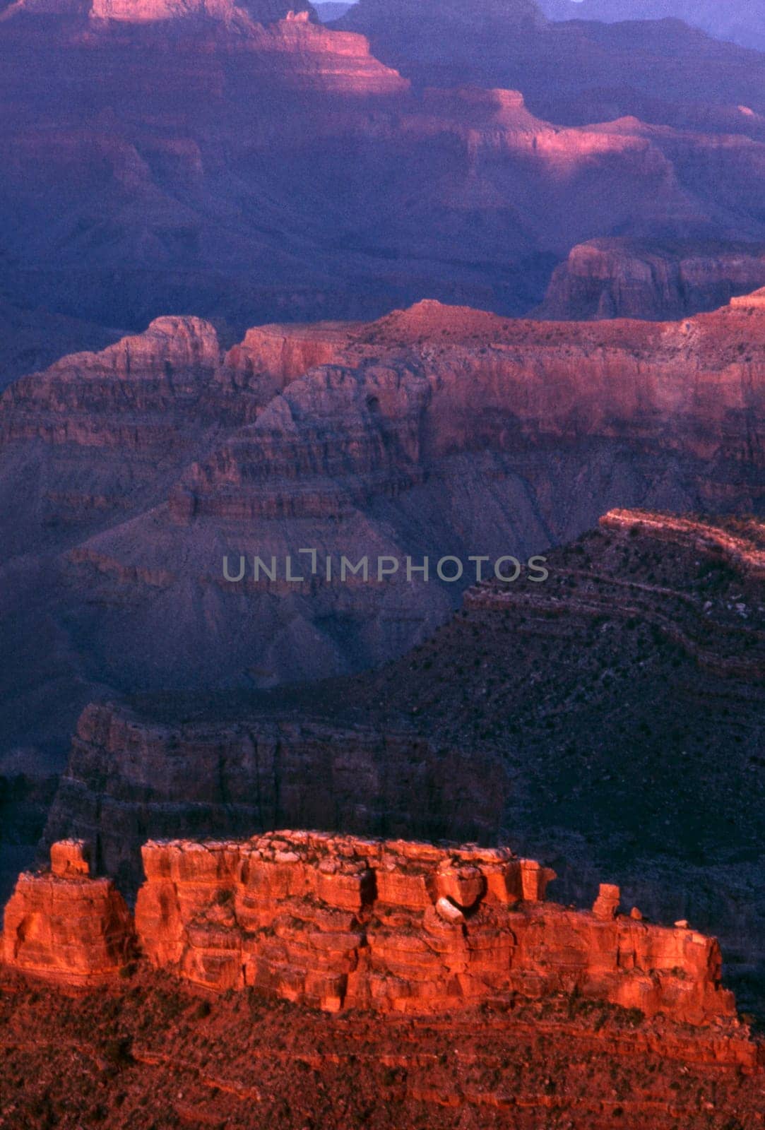 Sunset at  Grand Canyon, Arizona
