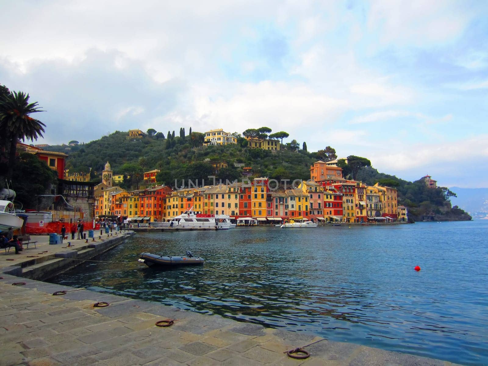 Harbor in Portofino, Italy