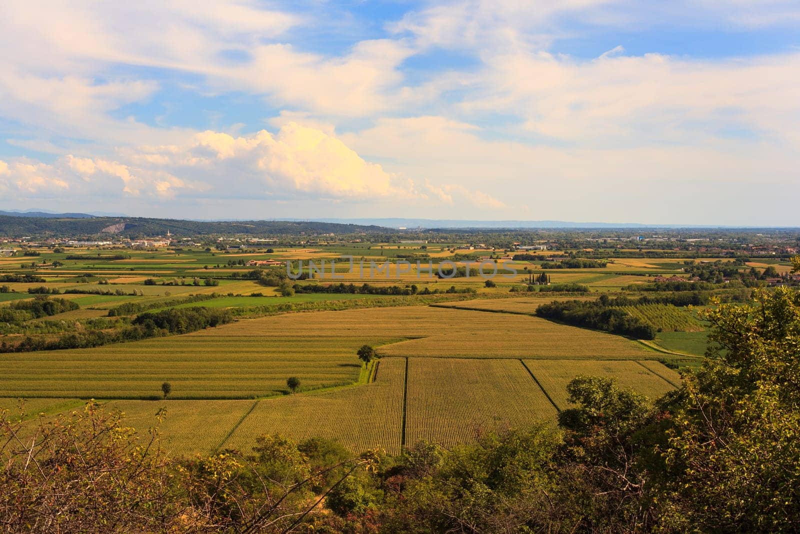 View of italian countryside