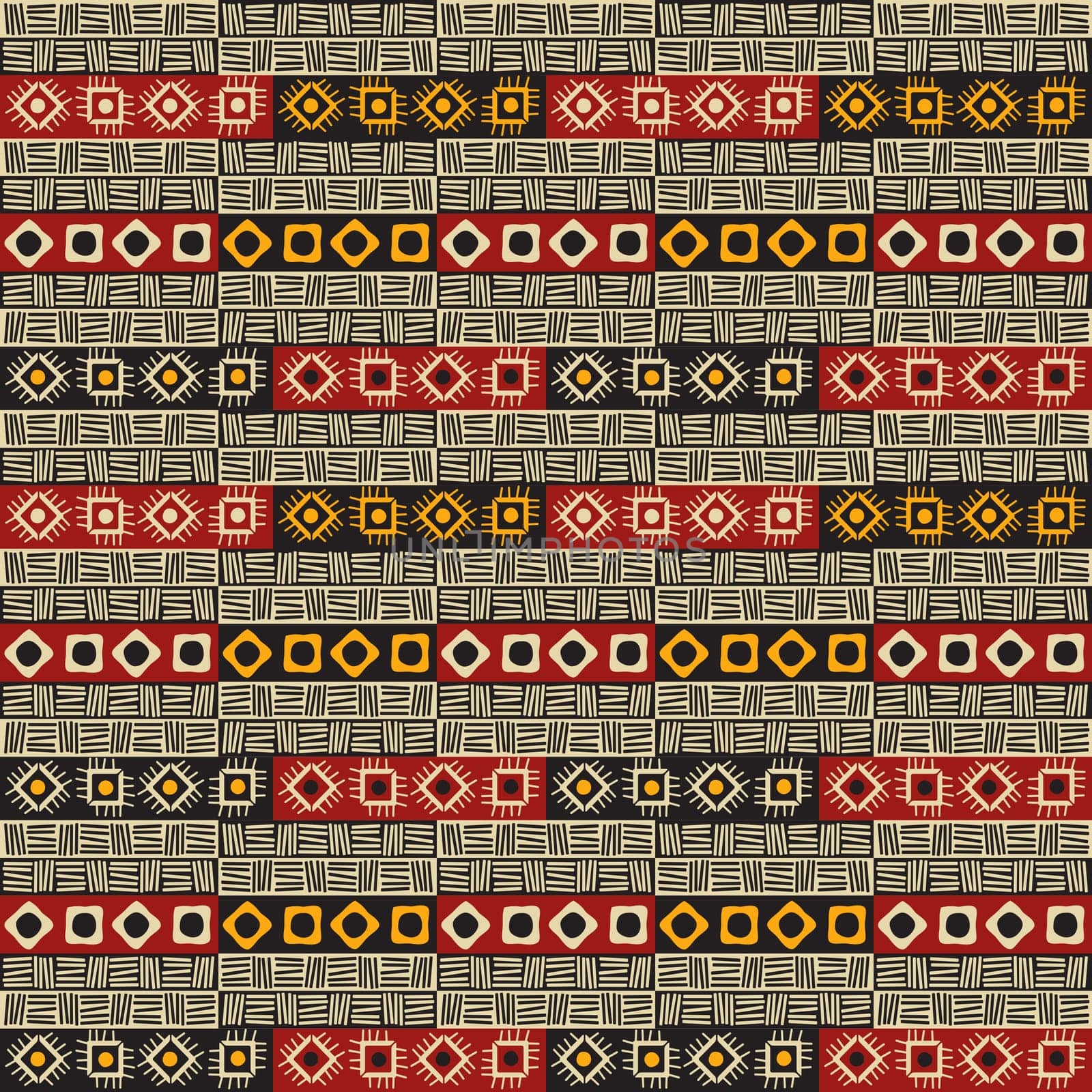 Tribal Colorful seamless tile texture