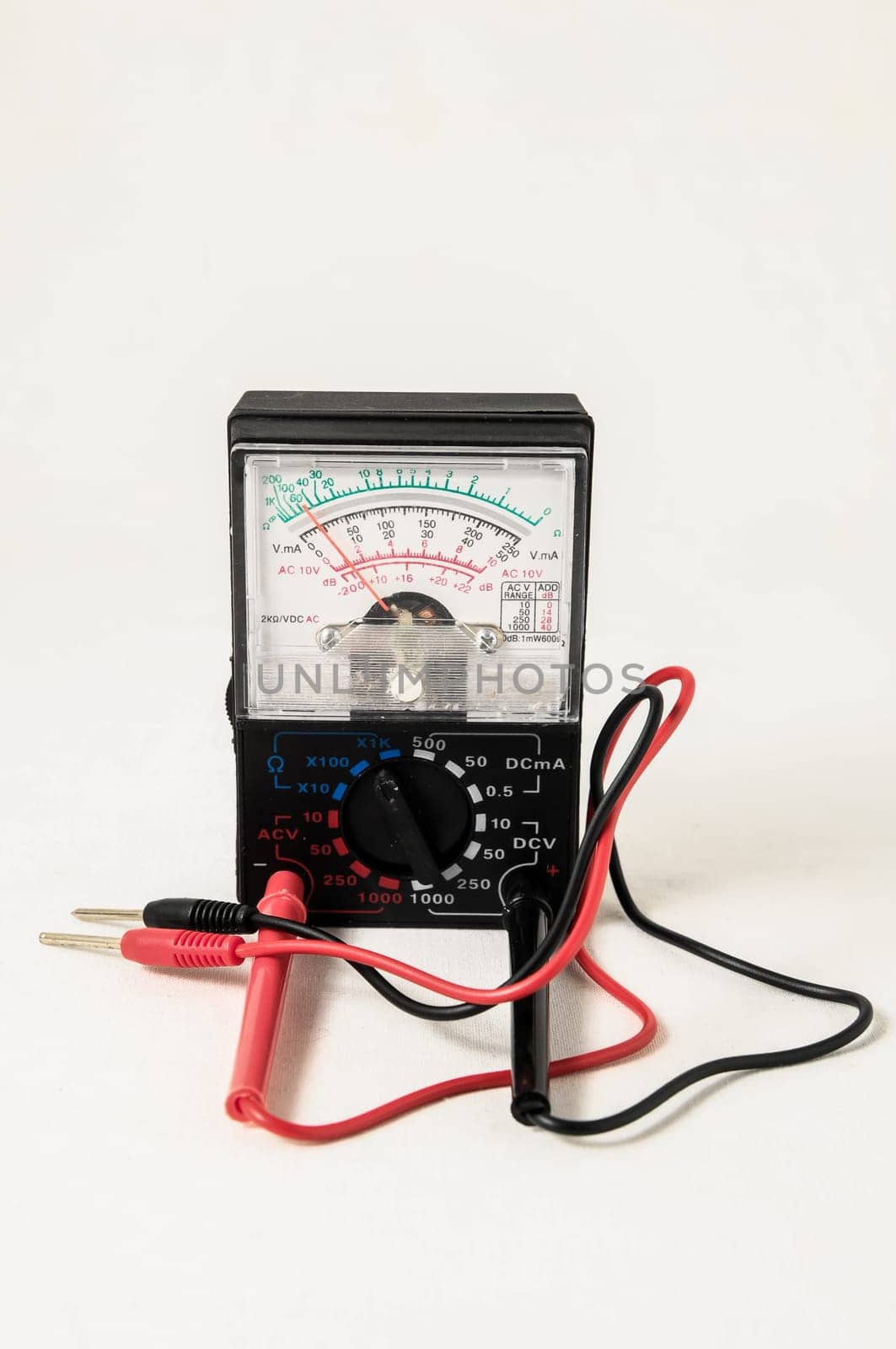 Classic New Electricity Simple Tester Tool on a White Background