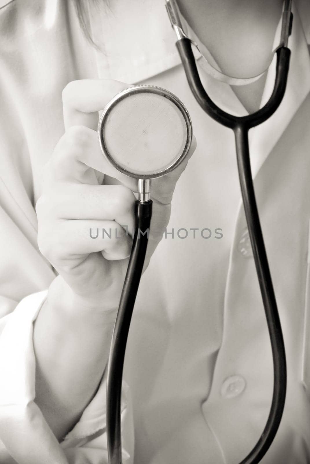Doctor and stethoscope