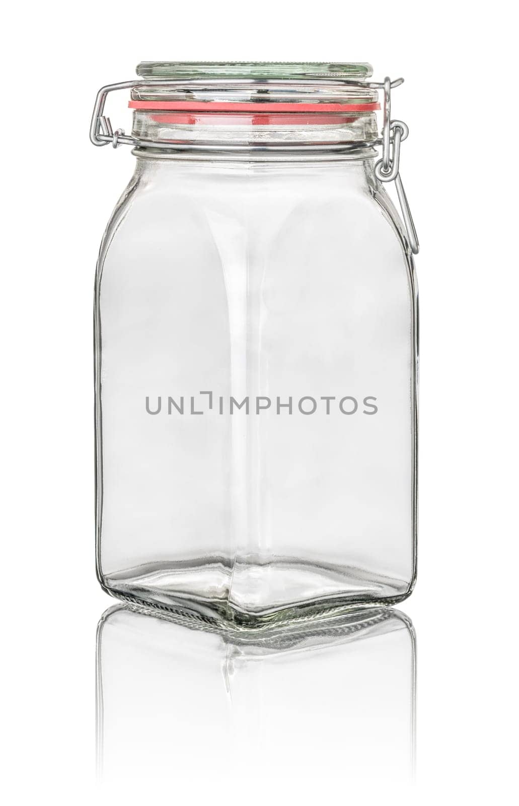 freed high mason jar with wire bracket closure