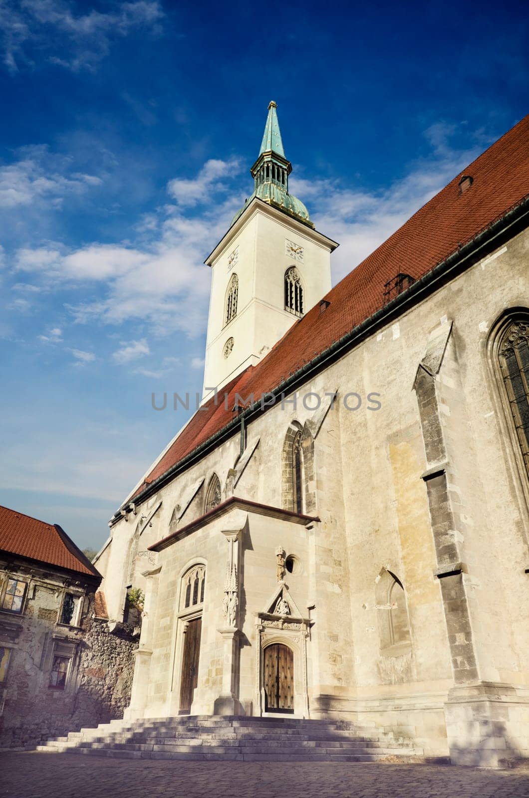 Saint Martin's cathedral in Bratislava, Slovakia