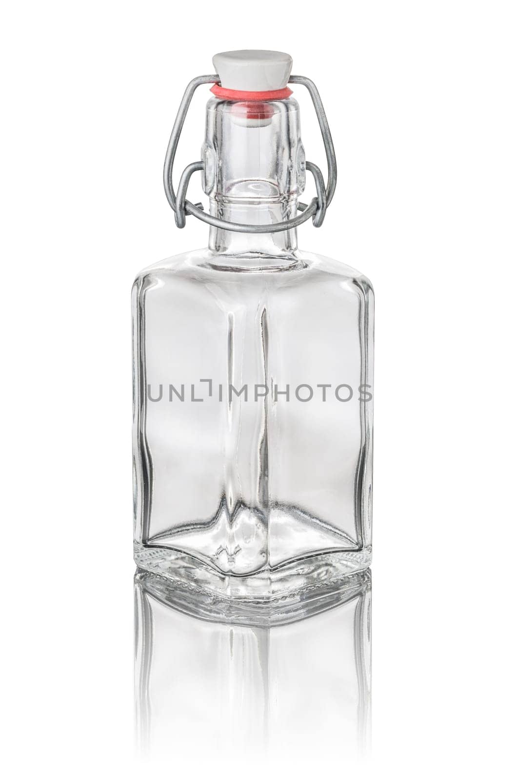 freed square swing-top bottle