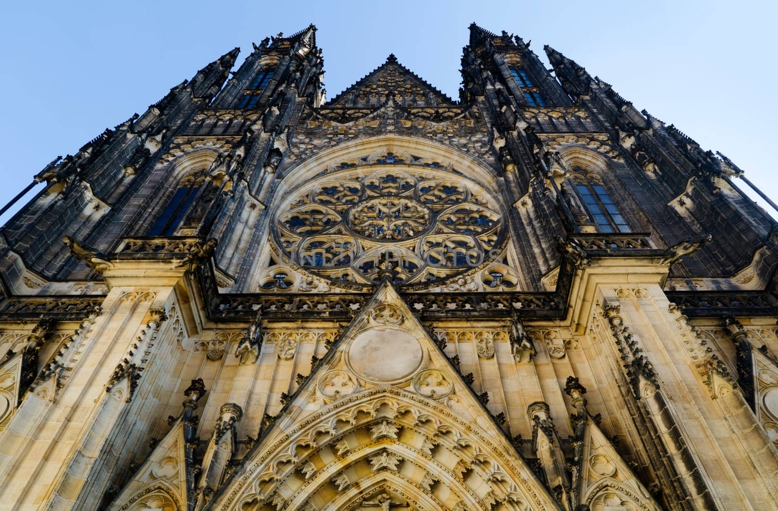 St. Vitus Cathedral in Hradcany, Prague, Czech Republic.