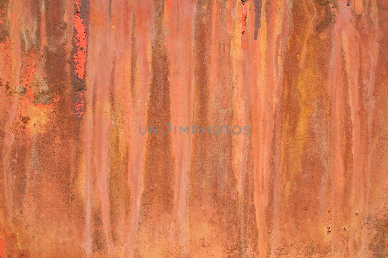 Weathered, rusted and corroded metal surface as background