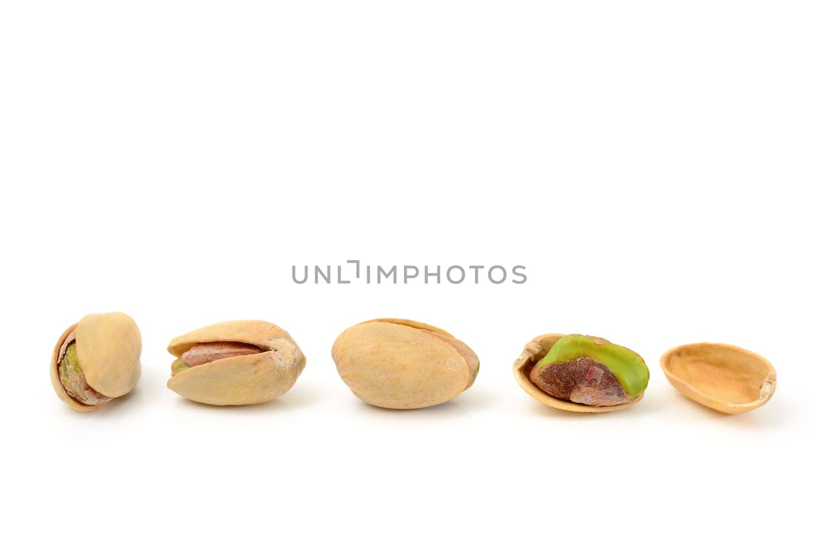 Pistachios with salted