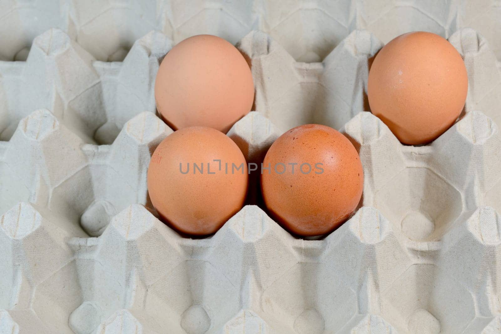 Eggs in carton