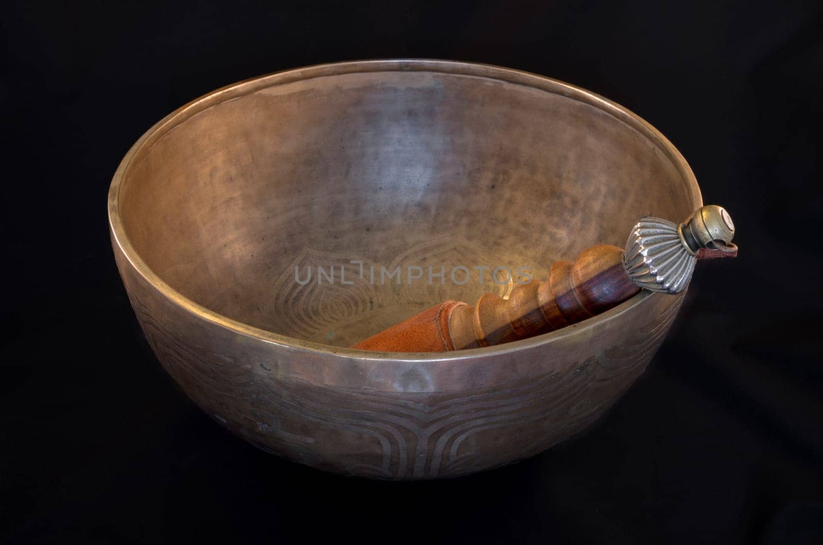 Bell used during buddhist prayers and also in alternative medicine