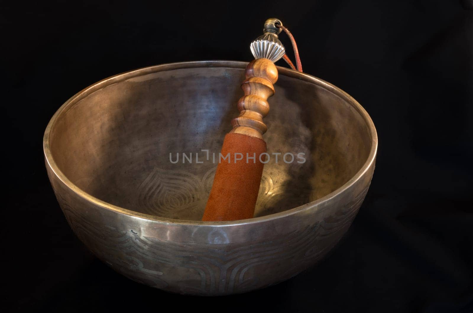 Bell used during buddhist prayers and also in alternative medicine
