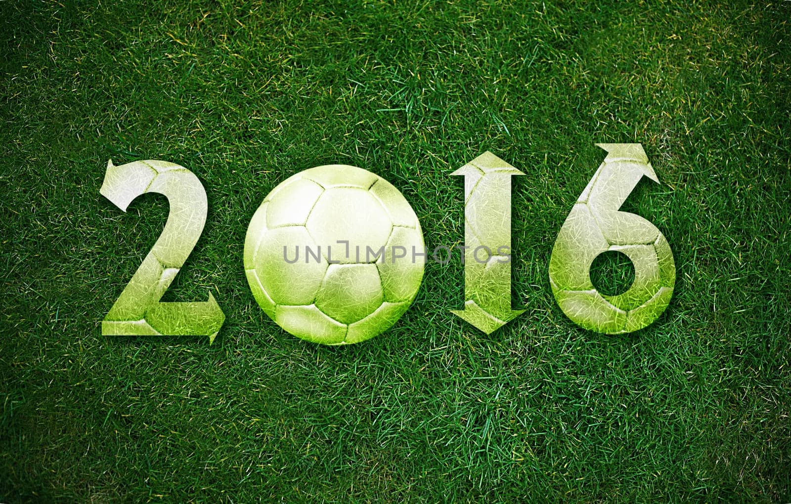 Happy new sport year 2016 with Football, the same concept available for 2017 year.
