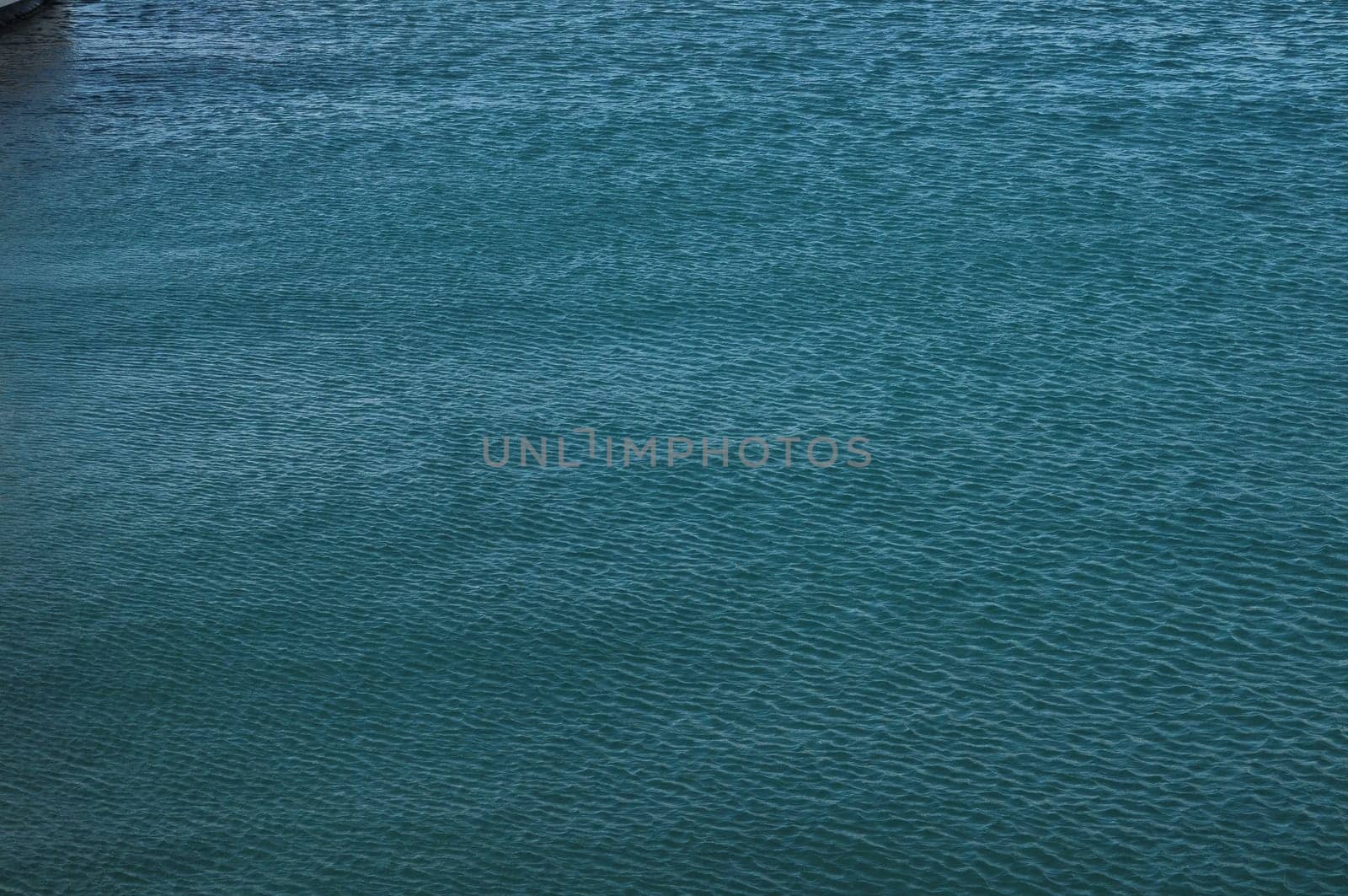 Blue Water Texture Pattern at Noon on the Atlantic Ocean