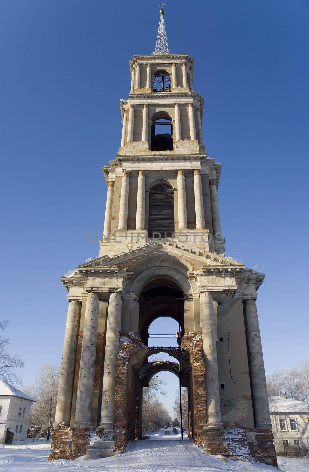 Venev. Belltower of church of Nikolay Chudotvortsa