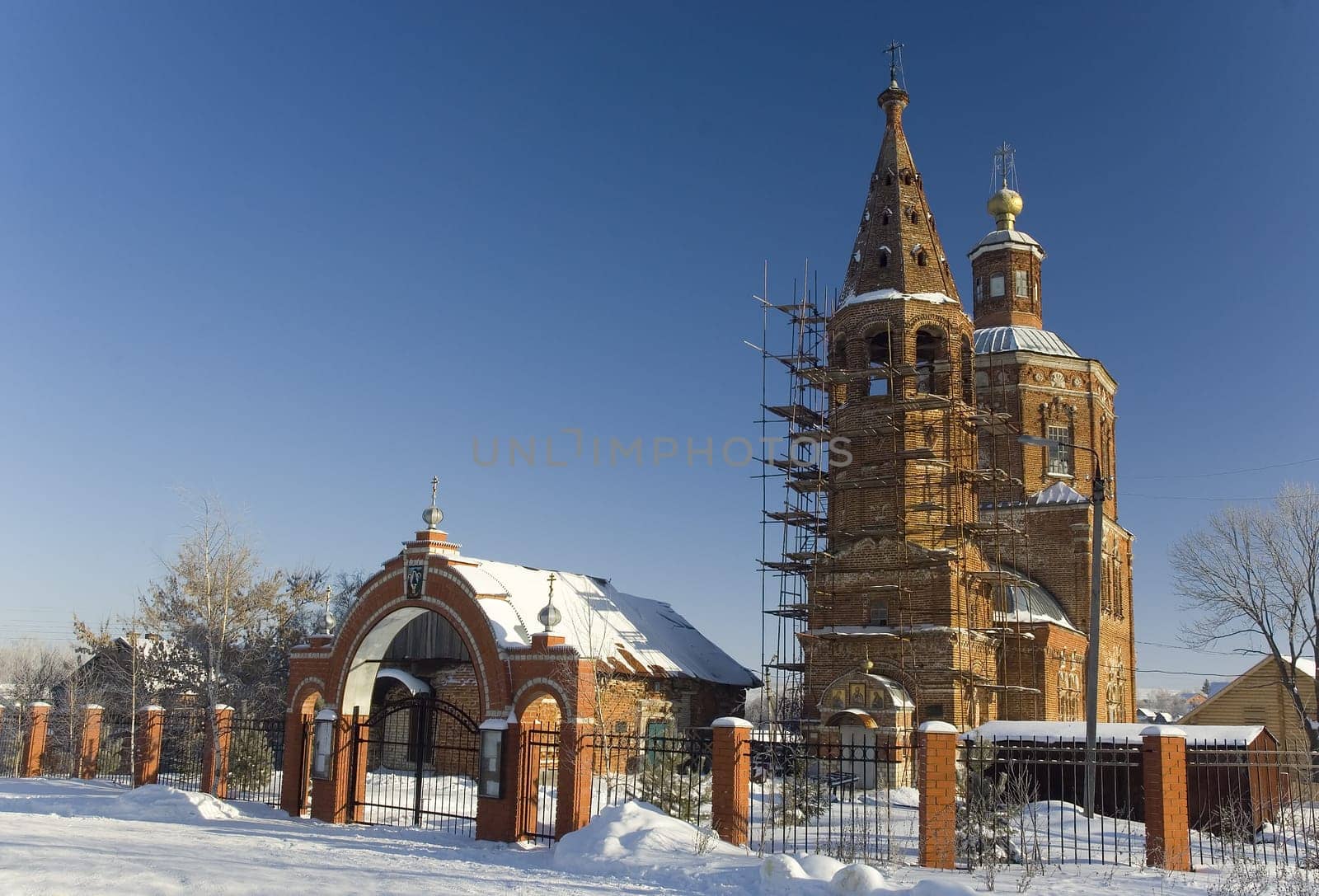 Venev. Church of the Lord's Epiphany. Russia