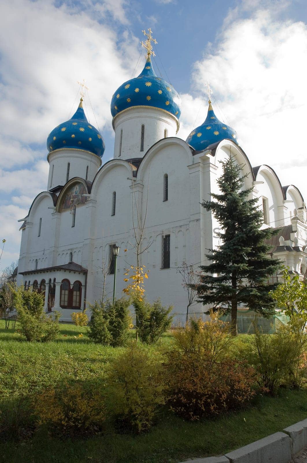 The Trinity Lavra of St. Sergius is the most important Russian monastery and the spiritual centre of the Russian Orthodox Church. The monastery is situated in the town of Sergiyev Posad, about 90 km to the north-east from Moscow by the road leading to Yaroslavl, and currently is home to over 300 monks